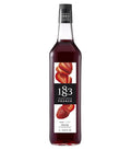 1883 Strawberry Syrup for Drinks Made in France 1 Liter Glass Bottle
