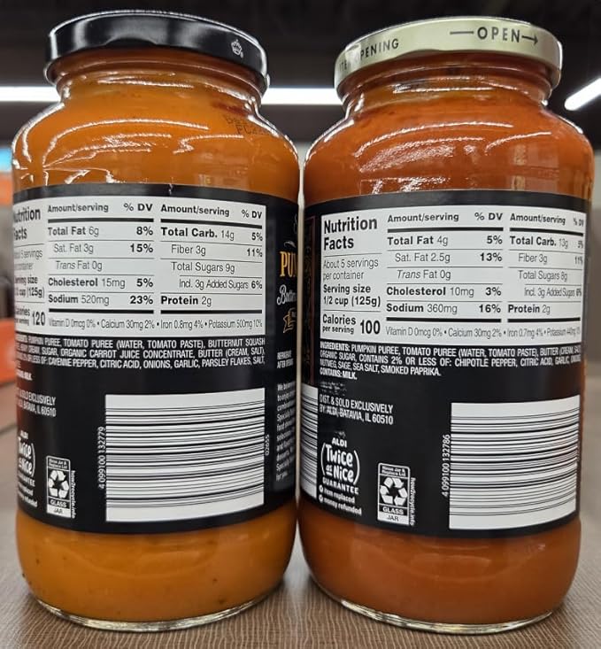 Specially Selected Pumpkin Butternut Squash &amp Chipotle Pasta Sauce 24oz 680g (Two Jars)