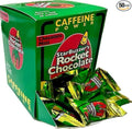 Rocket Chocolate Milk Chocolate Mint Flavored Caffeinated Chocolate Truffles 50 count Mini