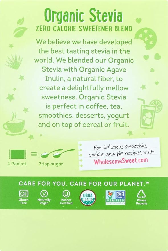 Wholesome Sweeteners Stevia 6x 75x1GR