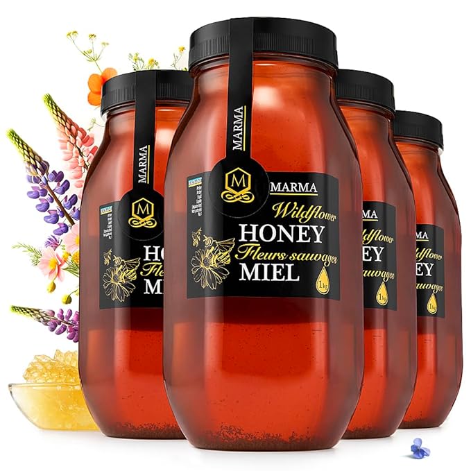 Honigma Honey Collection | Pure &amp Exquisite | Sustainably Sourced from Ukraine | Pack of 6