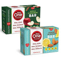 Step One Foods Apple Cinnamon Bars &amp Lemon Almond Bar Bundle Heart Healthy Snack Plant Sterols Omega 3's and Dietary Fiber Gluten Free Non-GMO Vegan Fruit and Nut Granola Bars (12 Pack)