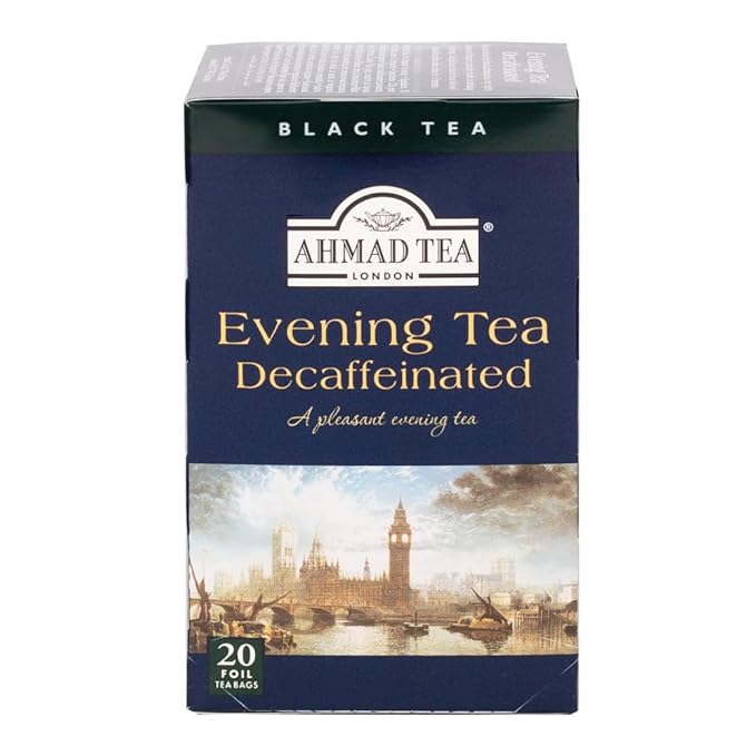 Ahmad Tea Decaffeinated Evening Tea 120 Count (Pack of 6)