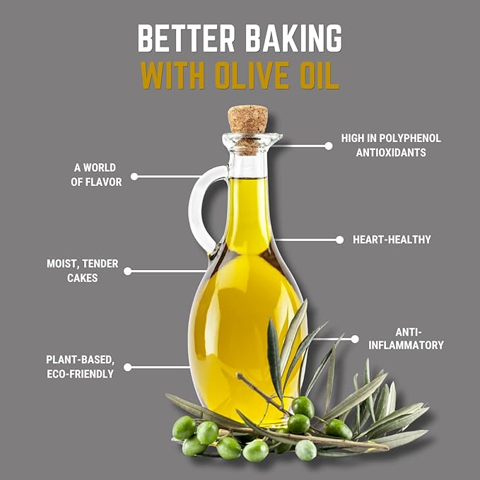 Flour &amp Olive Award-Winning Tasting Duo (2-Pack) | Gourmet Cake Mix Gift Set | Under $30