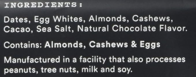 Rx Bar Chocolate Sea Salt Protein Bar 1.83 Oz 12 Count