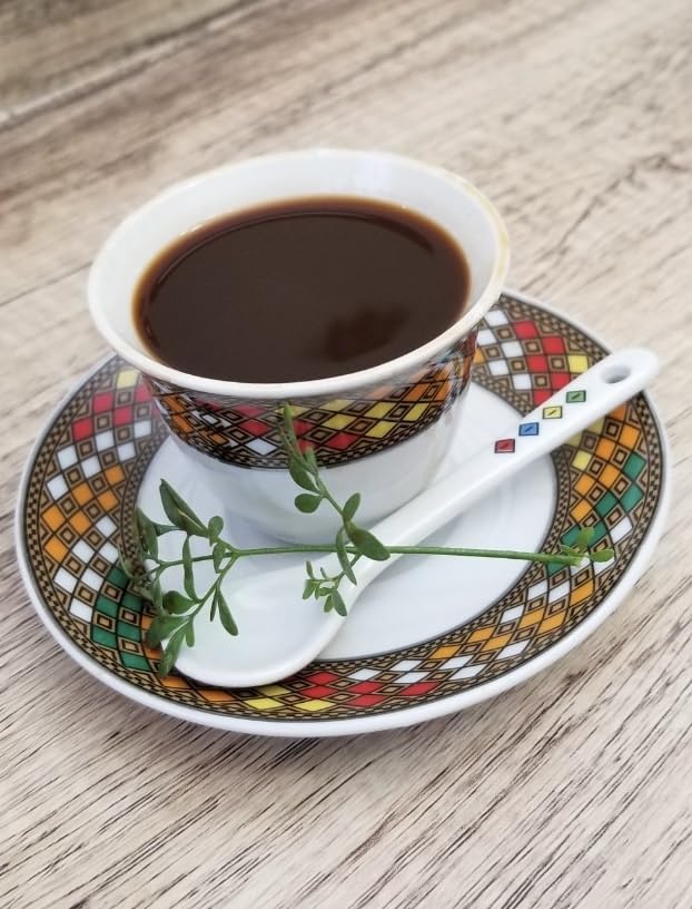 Land of Origins Coffee ETHIOPIAN HARRAR WHOLE BEANS COFFEE medium roast single origin100% Arabica natural Ethiopian coffee 16oz (1 pound)