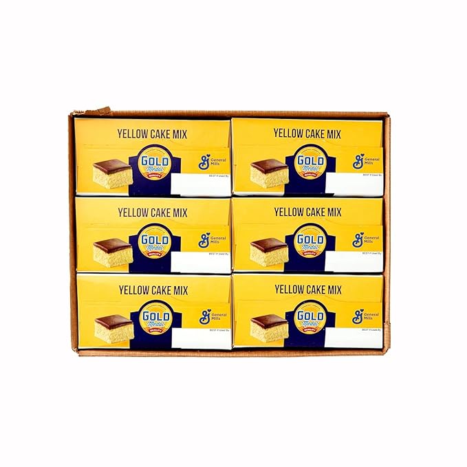 Gold Medal Yellow Cake Mix 5 Lb Box (Pack of 6)