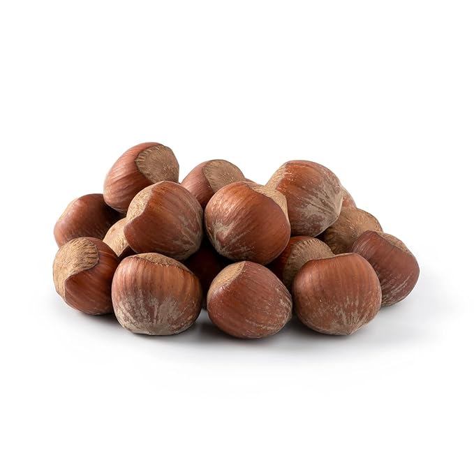NUTS U.S. - Oregon Hazelnuts In shell | Whole Raw and Unsalted | No Added Flavor and NON-GMO | Fresh Buttery Taste and Easy to Crack | Natural Unshelled Hazelnuts Packed in a box (12 LB)
