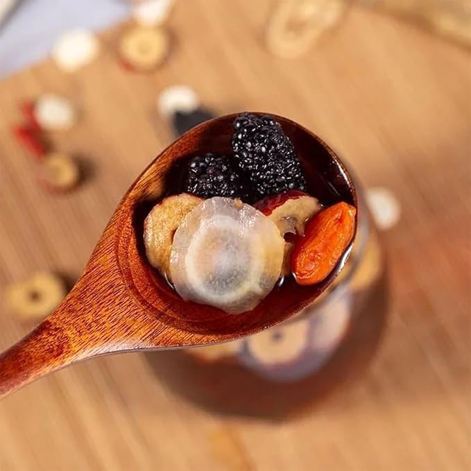 Turmeric Kidney Tea Formula Ginseng Eight Treasure Turmeric Ginseng Wolfberry Mulberry Maca Polygonatum Red DatesYam Natural Organic Healthy Kidney Cleansing Teas for Men &amp Women (1)
