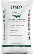 Lesco All-Pro Transition Tall Fescue Grass Seed Blend – (10 lbs) **Non-Returnable** Drought-Tolerant Heat &amp Shade Resistant Insect-Resistant Lawn Seed for Durable Turf