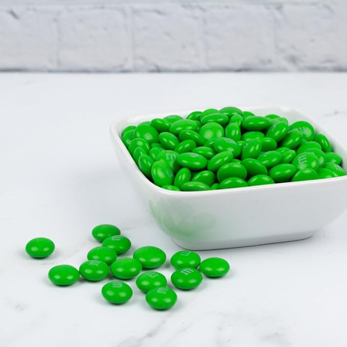 Green Milk Chocolate Coated Candies 12oz Bag - 375 M&ampMs