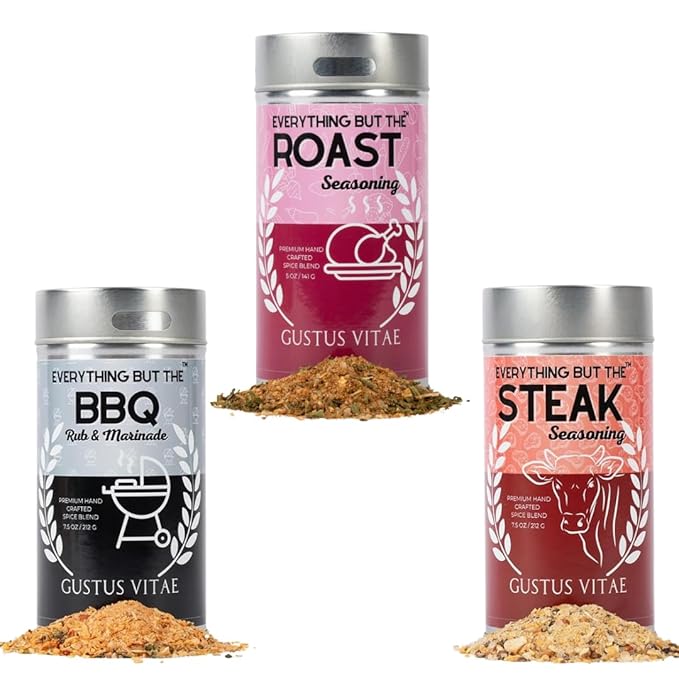 Summer Sizzle BBQ Trio | Ultimate Grill &amp Family Feast Seasoning Set