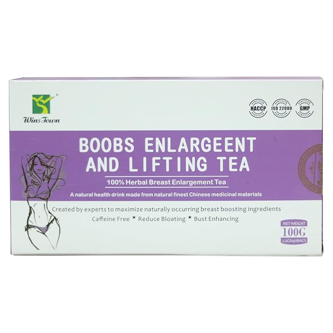 Wins Town Boobs Enlargement and Lifting Tea Nature Herbal Breast Enhancement Tea 30 TeaBags