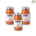 DeLallo Creamy Vodka Sauce (3-Pack) Pomodoro Fresco Made with Parmesan and Pecorino Romano Cheeses Tangy Sweet Tomato Flavor Gluten Free All Natural