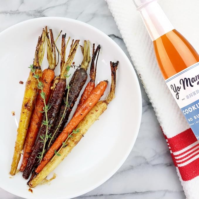 Yo Mama's Foods Premium Cooking Wines Variety Pack | (3) 13 Ounce Bottles | White (1) Sherry (1) and Red (1) No Sugar Added Gluten Free No preservatives Use for Cooking Marinades &amp Dressings