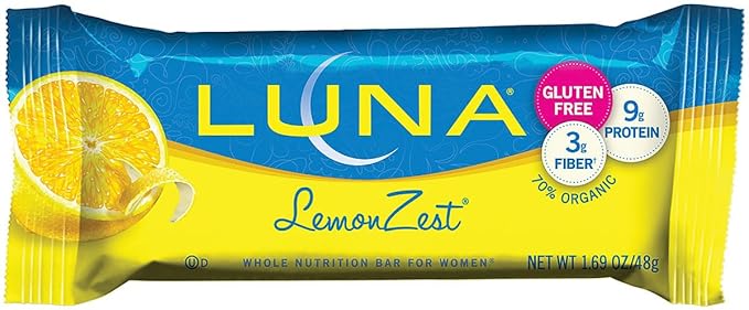 CLIF BAR LUNA BAROG3LEMON ZEST 1.69 OZ