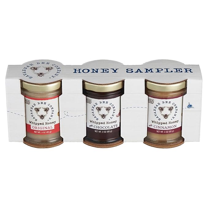 SAVANNAH BEE CO Whipped Honey Sampler 9 OZ