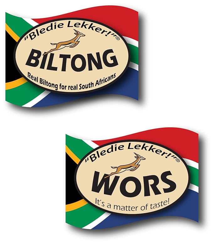 Bledie Lekker® Biltong Droewors Bundle (8oz + 8oz) real South African style