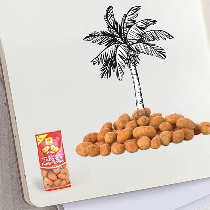 De la Rosa Nishimaya Cacahuate De La Rosa Estilo Japones Cocktail Japanese Peanuts 900 gr. Ziplock Bag (Pack of 2)