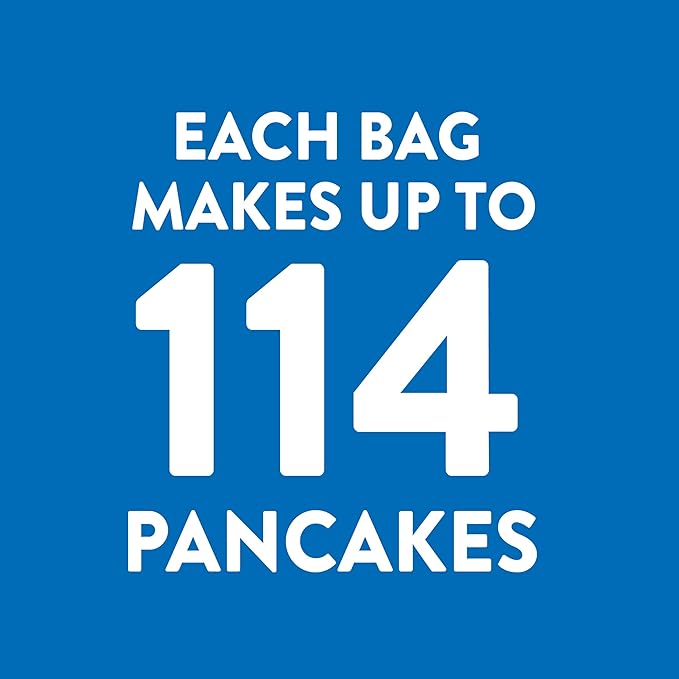 Krusteaz Complete Buttermilk Pancake and Waffle Mix Light &amp Fluffy 5 lb Bags (Pack of 6)