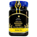 Mujezat Al-Shifa 100% Raw &amp Pure New Zealand Manuka Honey - 15+ Active | Premium Grade UMF Certified Honey 17.6oz / 500g