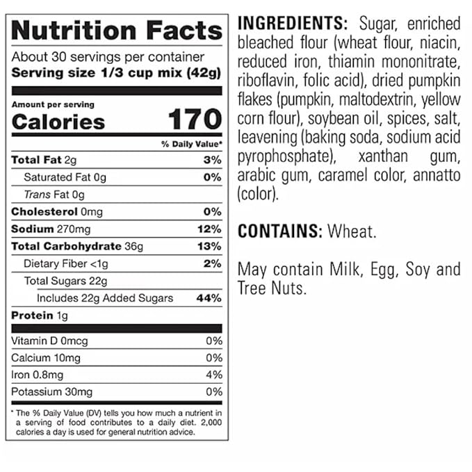 Kruste Pumpkin Spice Multipurpose Baking Mix Bundle – 6 Pack (15 oz. Each)