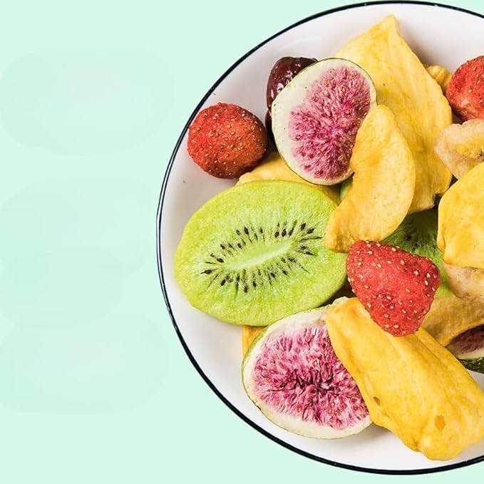 Various Instant freeze-dried fruit crisps mix 250g/candried vegetables and Fruit Crispy ChipsOkra mushroomsStrawberry Banana Red Date Fig jackfruit kiwifruithealthy and nutritious snacks (3can)