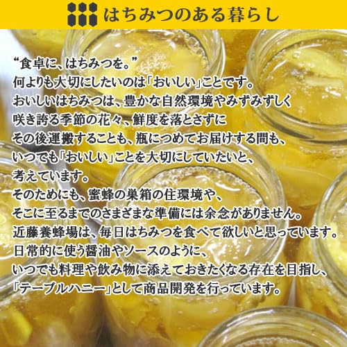 Kondo Japanese Bee Farm Shoga Hachimitsu Zuke Honey Flavored Ginger 280g (Pack of 1) Domestic Ginger Pickled in Honey No Sugar Added Preservatives Free MADE IN JAPAN