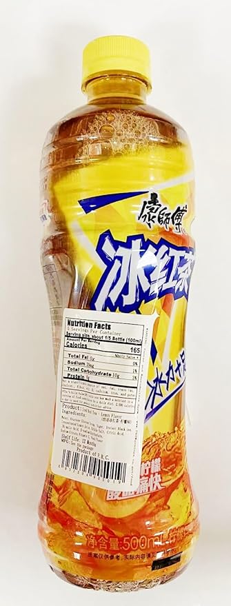 Chinese Lemon Tea Drink 500ml6 Bottles