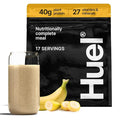 Huel Black Edition | Banana 40g Vegan Protein Powder | Nutritionally Complete Meal Replacement | 27 Vitamins and Minerals Gluten Free | 17 Servings