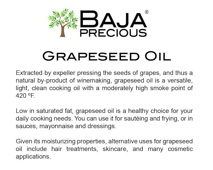 Baja Precious - Grapeseed Oil 1 Gallon