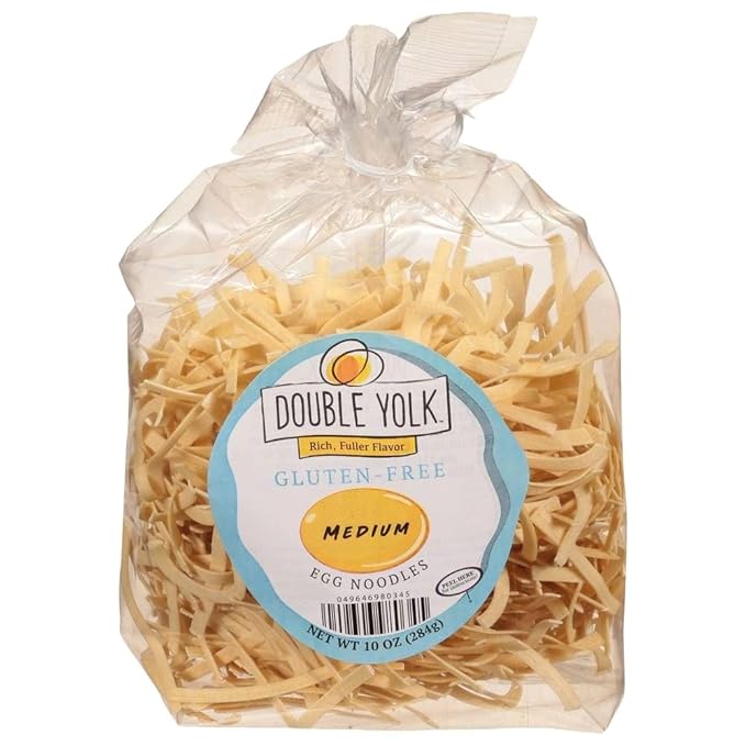 Original Gluten Free Homestyle Noodles - Double Yolk Egg Noodles 2 Packs 10 Ounces Each