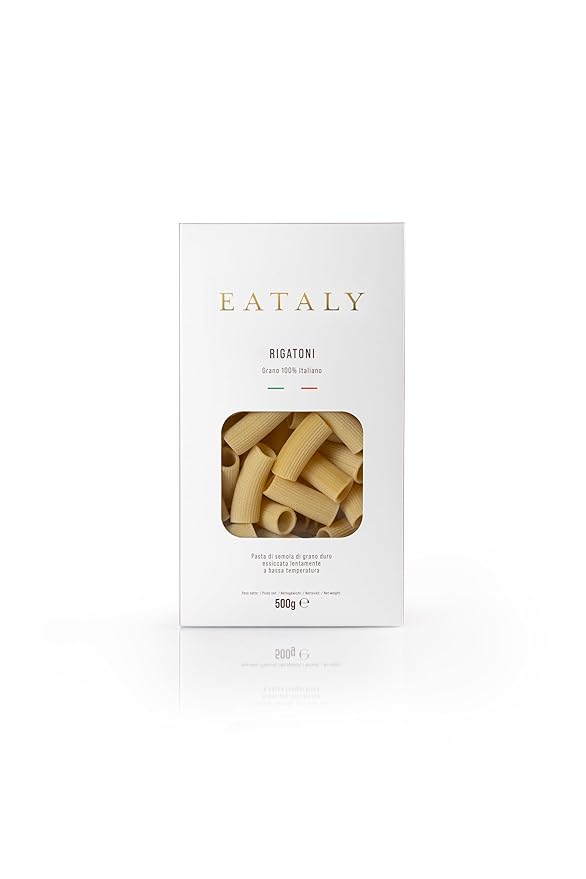 Eataly Pasta Night Trio Pasta Bundle Pack- Bucatini Rigatoni &amp Penne Rigate 3-500g (17 oz.) Boxes- 1 Each