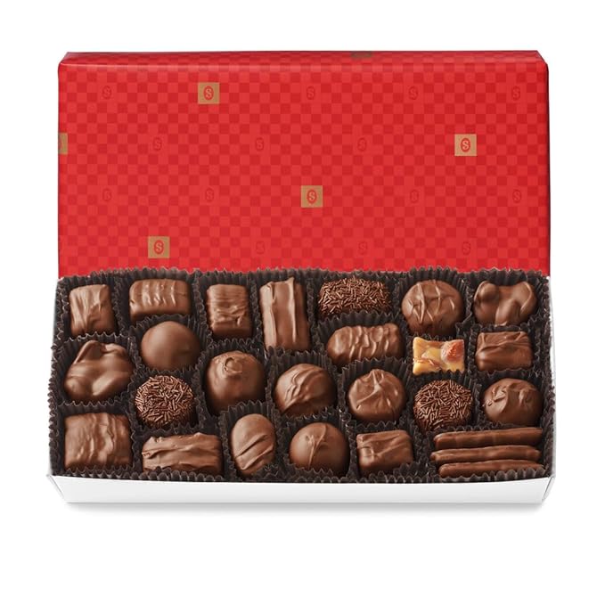 See's Candies Milk Chocolates (2 Pound (Pack of 1) Red Gift Wrap)