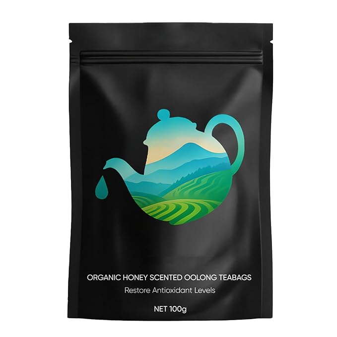 Oolong Tea Whole Leaf Tea Bags Natural Digestion &amp Daily Balance Support Vegan &amp Non-GMO 20 Count (1)