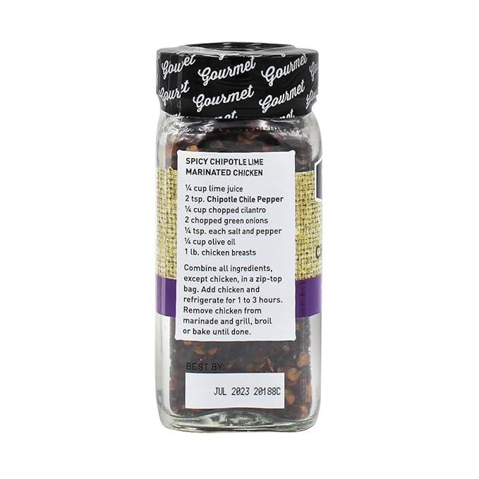 Spice Hunter Chipotle Chile Pepper Crushed 1.2-Ounce Jars