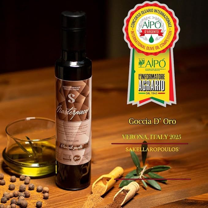 Masterpiece Blend Gourmet Flavored Extra Virgin Olive Oil (Pimento Clove Nutmeg Cinnamon)