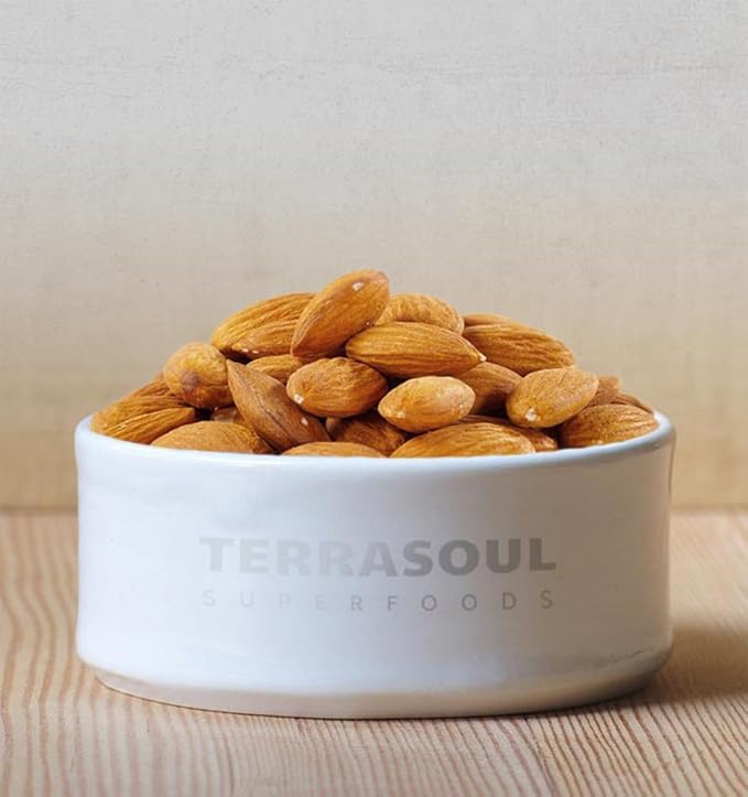 Terrasoul Superfoods Raw Unpasteurized Organic Almonds (Sproutable) 4 Pounds