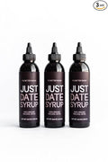 Just Date Syrup - 3 Pack - Each Bottle is 8.8oz.