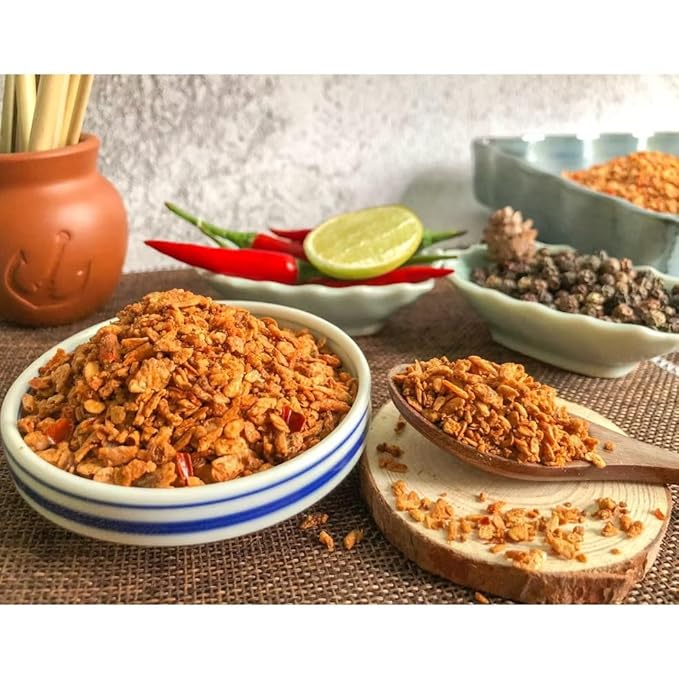Muoi Tom Tay Ninh Chu Hai Chopspices Traditional Vietnamese Shrimp Salt Seasoning Natural Spiced mixed - 450 gram