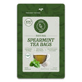 Gourmet Royale Spearmint Tea 100 Count Sustainable Tea Bags Caffeine &amp Sugar Free Resealable Pouch Refreshing &amp Natural Grown in Sri Lanka (Pack of 1)