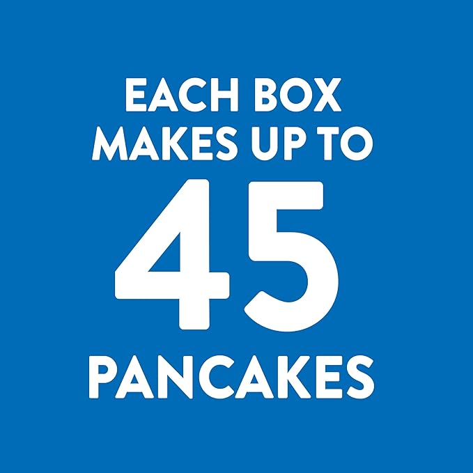 Krusteaz Light and Fluffy Buttermilk Complete Pancake Mix Waffle and Pancake Mix Just Add Water 32 oz Box (Pack of 8)