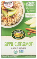 Nature's Path Apple Cinnamon Oatmeal Pouch 6x 8x1.75 Oz