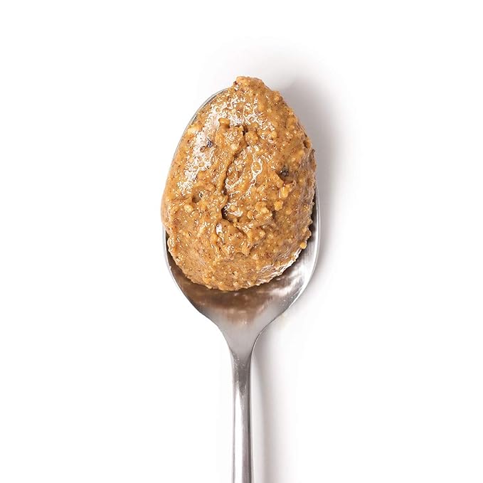 Big Spoon Roasters Chai Almond &amp Peanut Butter w/Raw Honey &amp Sea Salt - Keto Friendly Low Sugar Almond Butter - Crunchy Almond Butter w/Bee-Friendly Almonds - Gourmet Vegan Nut Butter - 2 x
