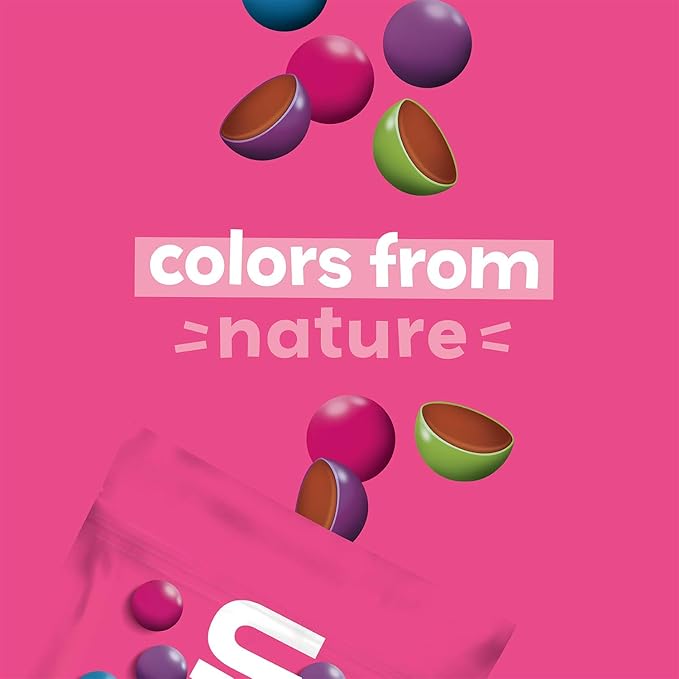 UNREAL Milk Chocolate Gems Certified Fair Trade Non-GMO Made with Gluten Free Ingredients and Colors from Nature No Sugar Alcohols or Soy 6 Bags