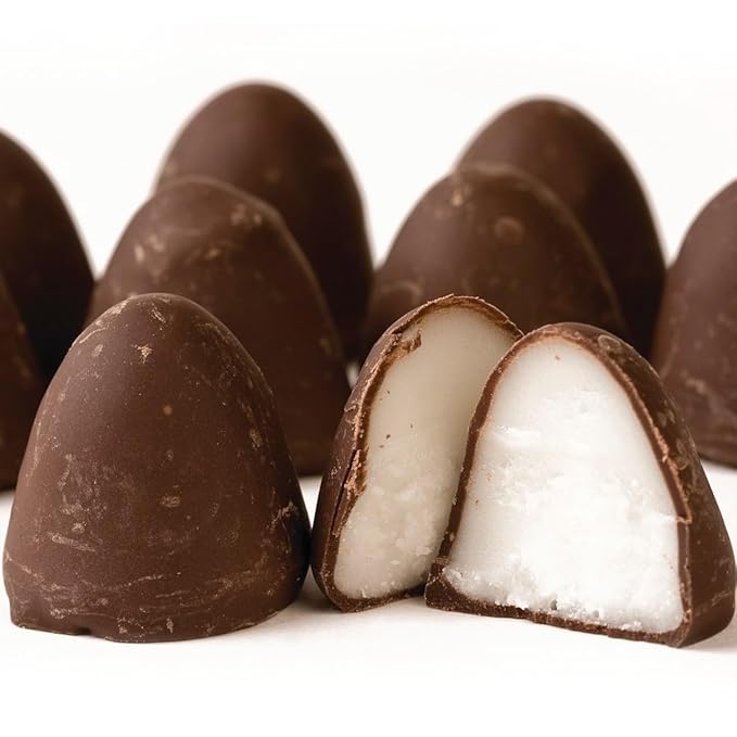 Old Fashioned Vanilla Creme Drops -Vintage Treat Old Fashion Favorite Vanilla with Chocolate Coating (3 lb Bulk Bag or 1 lb Bulk Tub) (1 LB Tub)