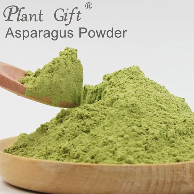 Asparagus Powder 100g/3.52oz 100% Natural Pure 芦笋粉 For Smoothies Shakes Baking &amp Drinks