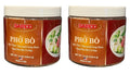 2 Packs - Beef Pho Soup Base - Cot Pho Bo - 10 Oz per Jar with 2 Jars per Order - Product of USA
