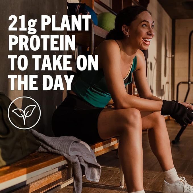 Orgain Organic Vegan Protein Powder Creamy Chocolate Fudge - 21g Plant Protein 6g Prebiotic Fiber Low Carb No Lactose Ingredients No Added Sugar Non-GMO 10 Single Serve Individual Packets
