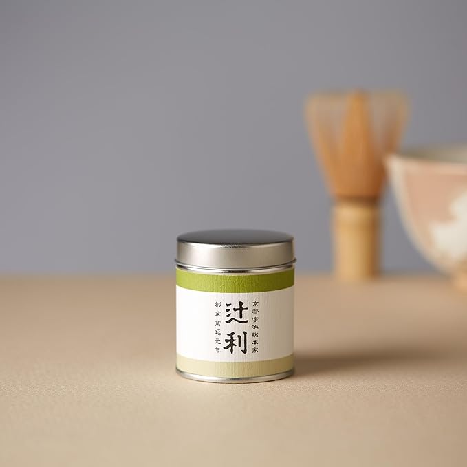 TSUJIRI Matcha - Uzu no Shiro (30g / 1.06oz) - Ceremonial Grade Matcha Powder - Authentic Japanese First Harvest Matcha Green Tea - Uji Kyoto Japan 1860